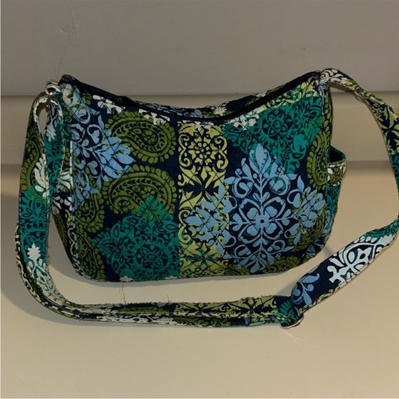 Vera Bradley Blue and Green Patterned Women's Bag - Picture 2 of 8